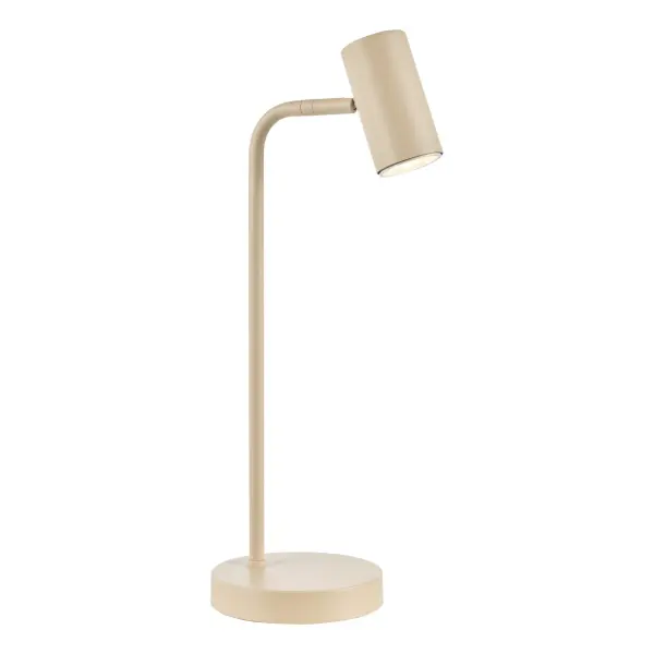 Thierry Matt Taupe Desk Lamp