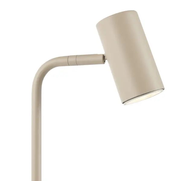 Thierry Matt Taupe Desk Lamp