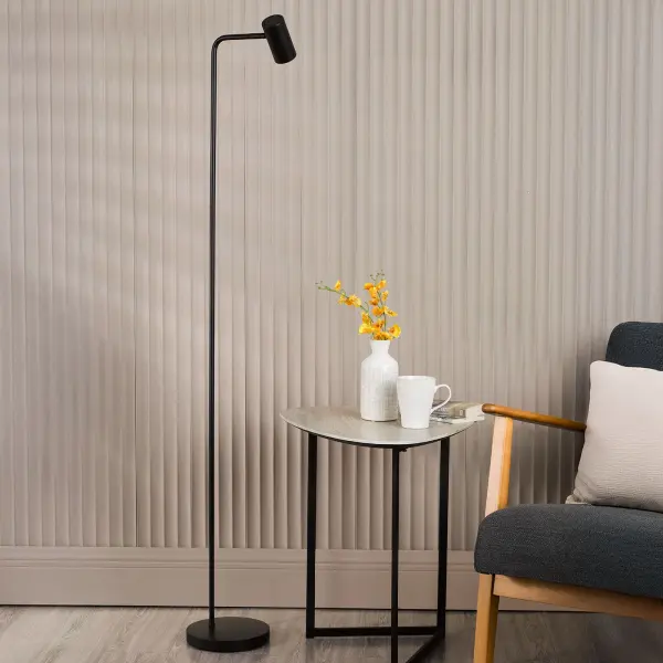 Thierry Matt Black Floor  Lamp