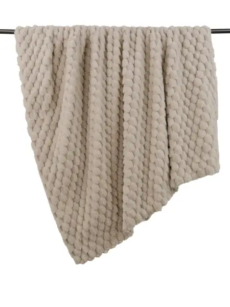 Paul Moneypenny Koochikoo Taupe Throw