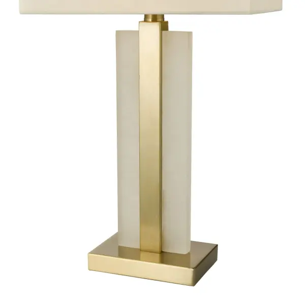 Tokori Gold Table Lamp C/W Shade