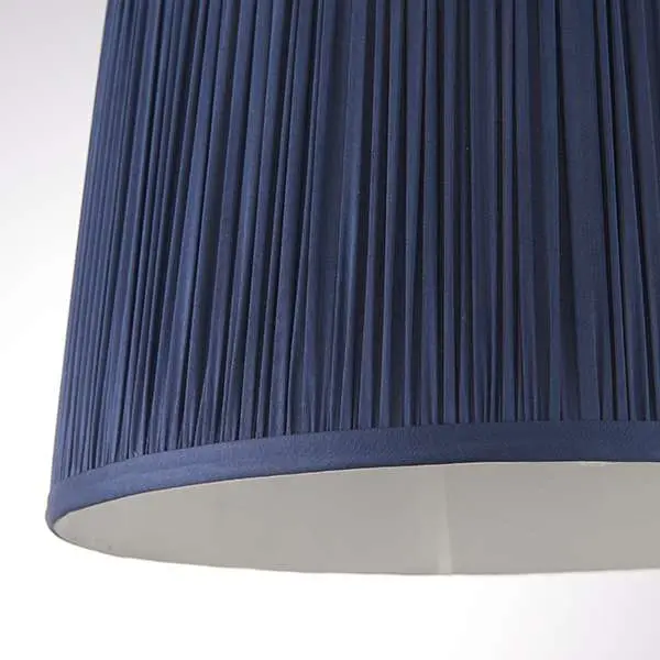 Wentworth Midnight Blue Pleated Shade 255mm