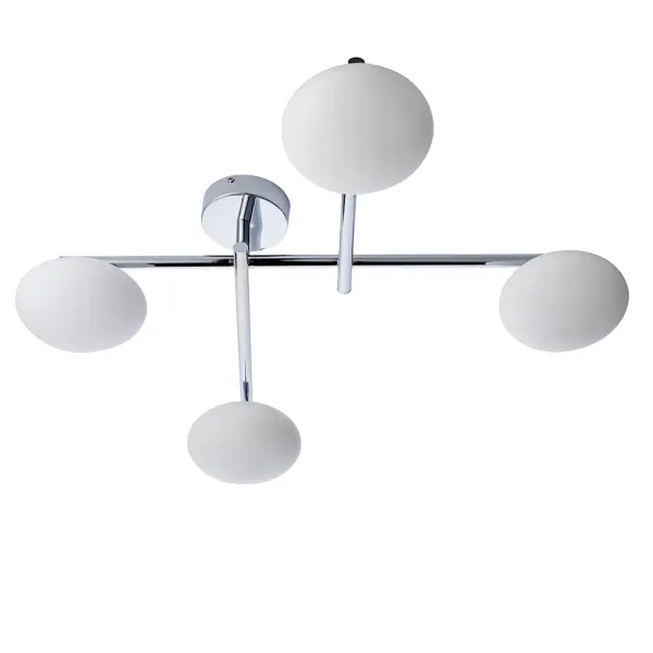 Andy Chrome 4 Light Semi Flush IP44