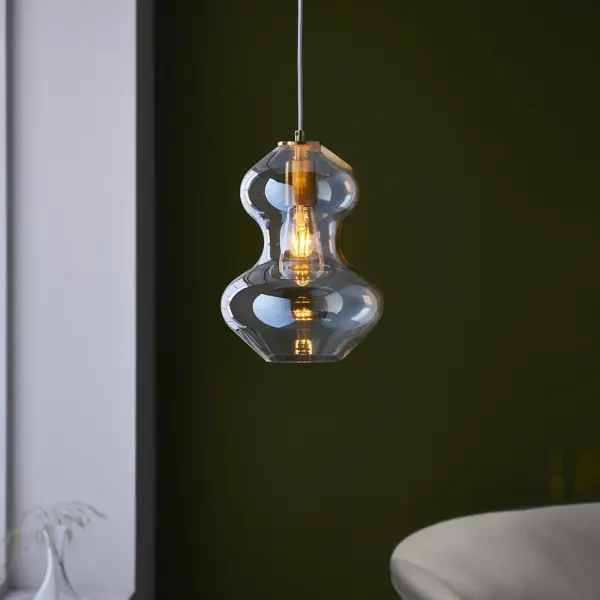 Kelda Shaped Champagne Glass Pendant
