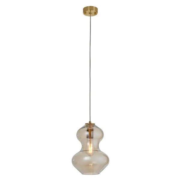 Kelda Shaped Champagne Glass Pendant