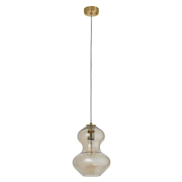 Kelda Shaped Champagne Glass Pendant