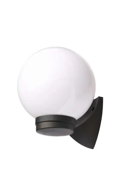 York Opal Globe Wall Lantern IP44