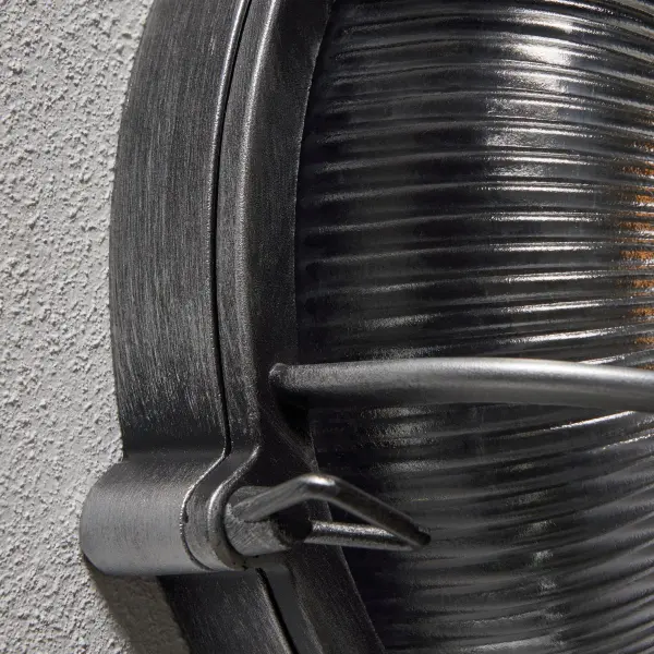 Davey Silver Caged Round Bulkhead