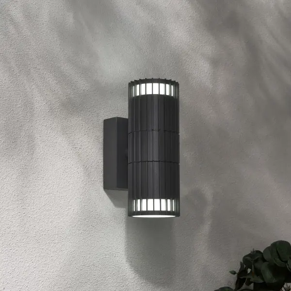 Muto Up & Down Anthracite Wall Light