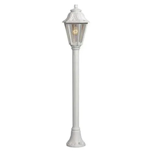 Mizar Anna White Clear Post Light