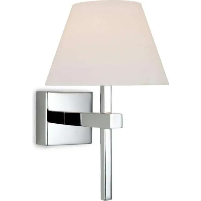 Modern Polished Chrome Wall Sconce Light