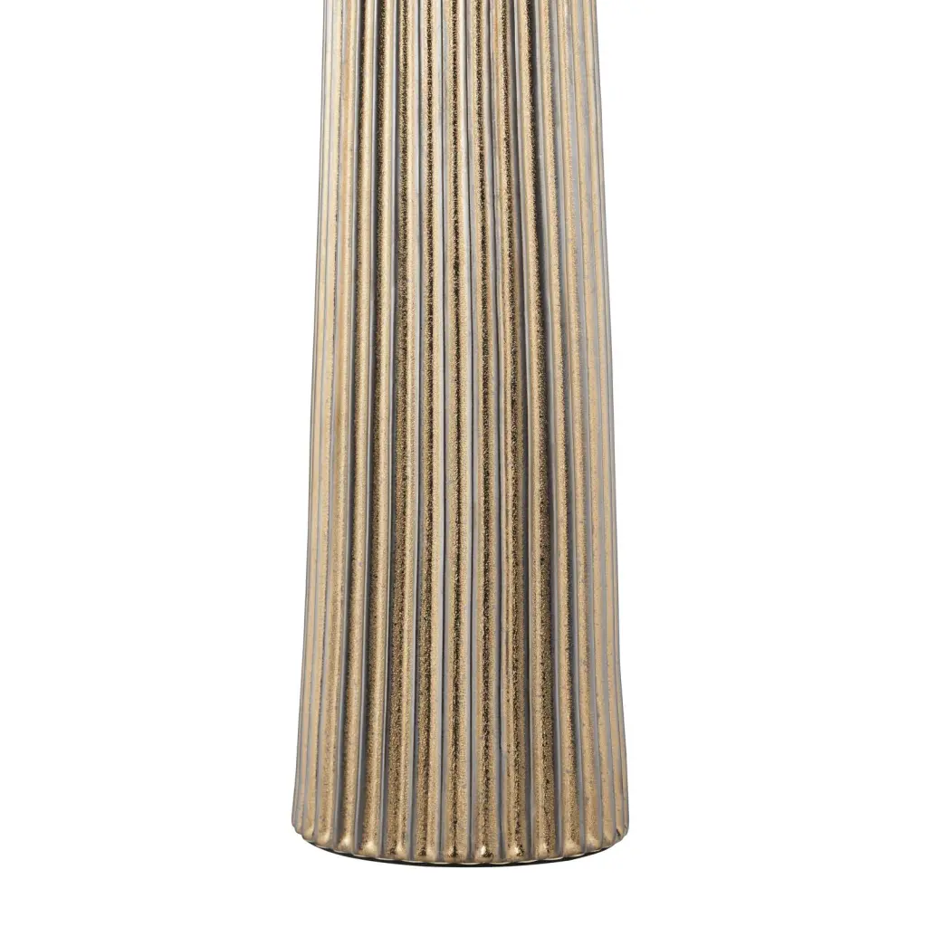 Myla Bronze Ceramic Table Lamp C/W Shade