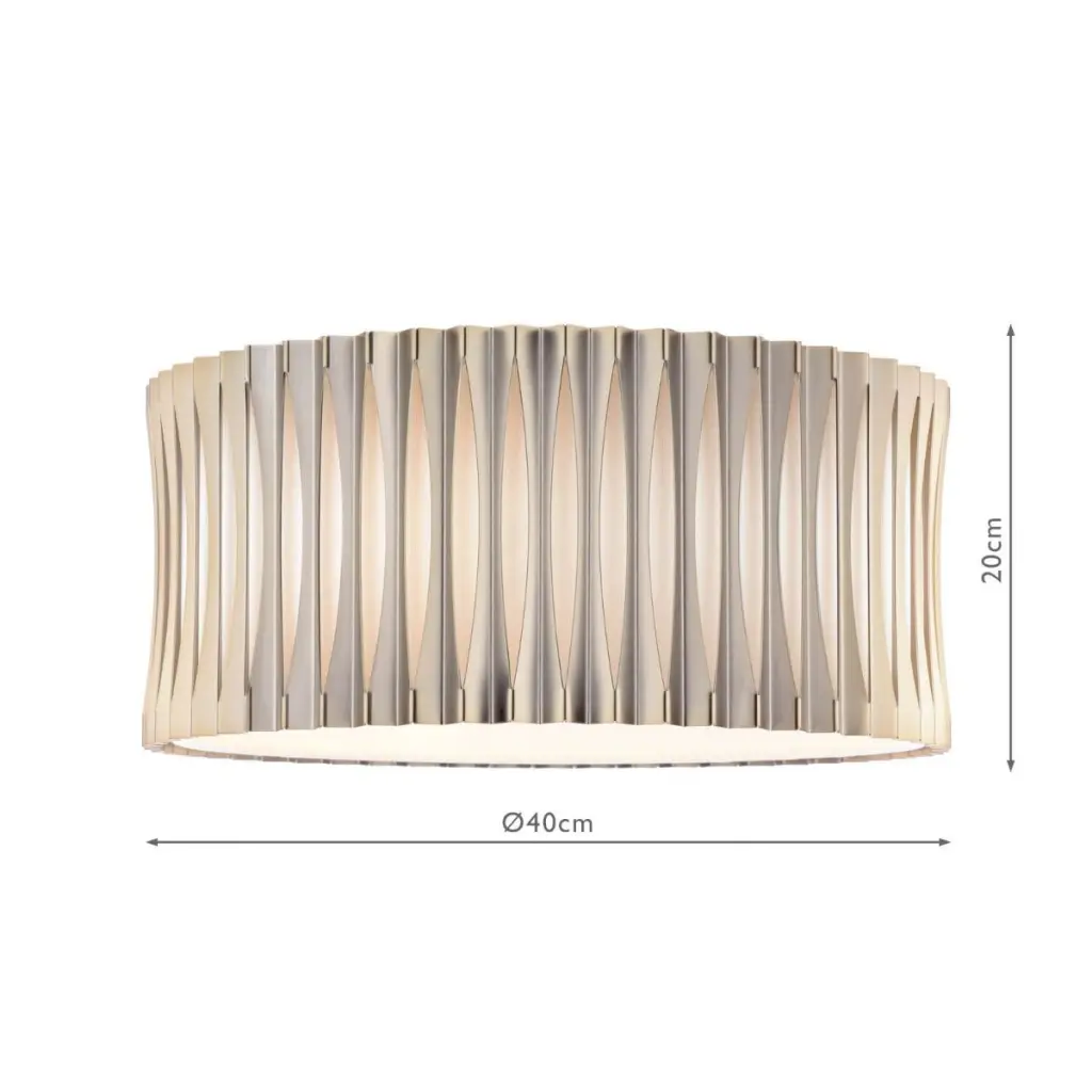 Netra Bronze & Ivory Flush Fitting