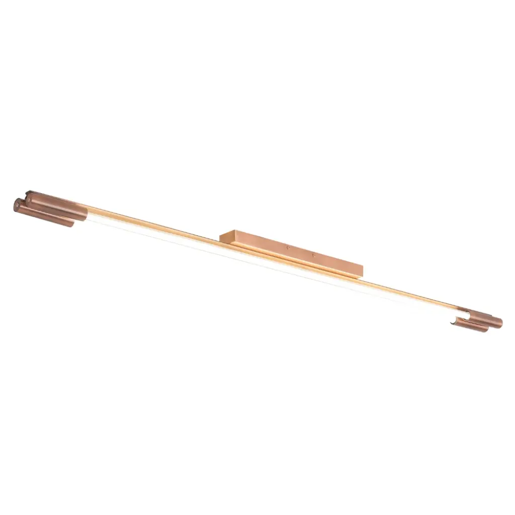 Nova Brushed Brass Fluorescent Light 4000K