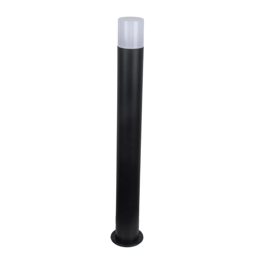 Piper 800mm Bollard in Black