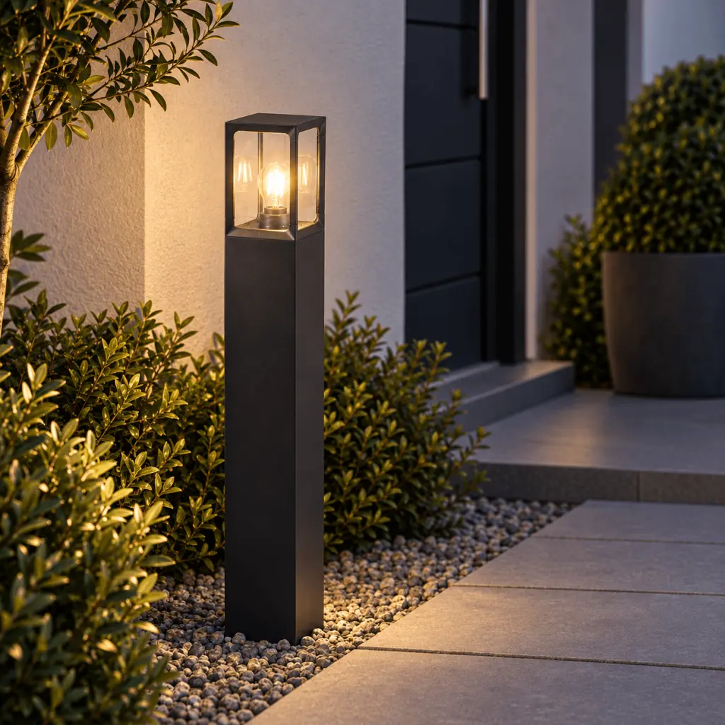 Rockwell Anthracite 900mm Bollard