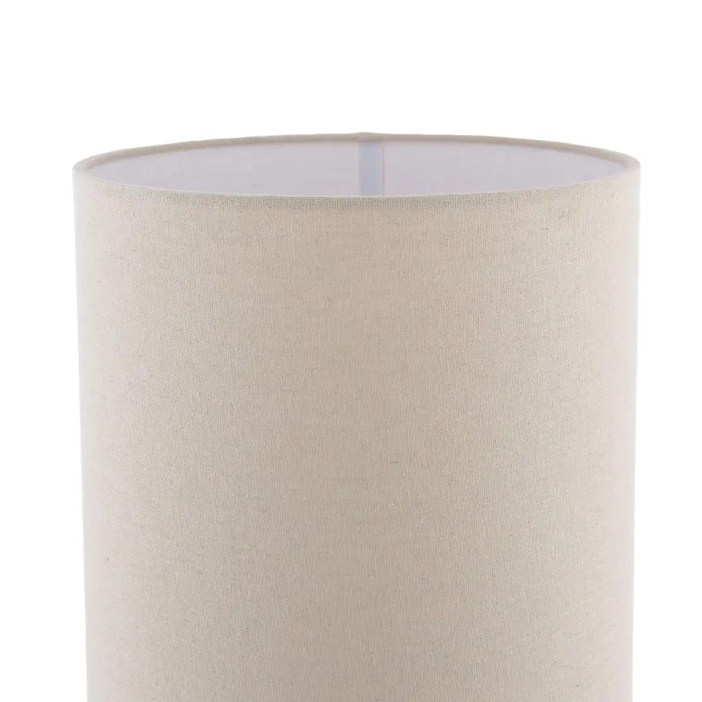 Roetta White & Grey Floor Lamp C/W Shade