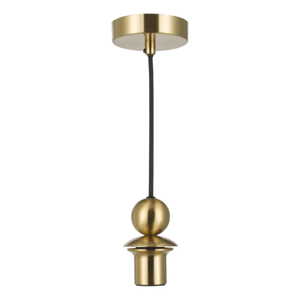 Single Satin Brass Suspension