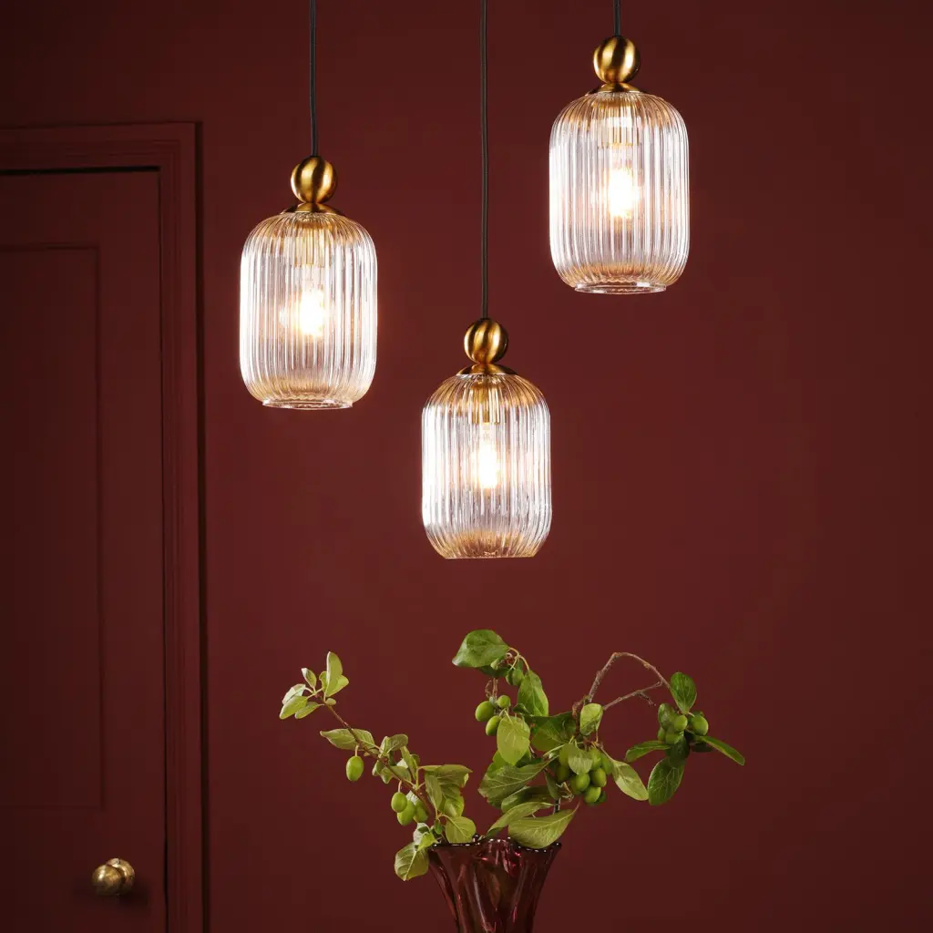 Single Satin Brass Suspension