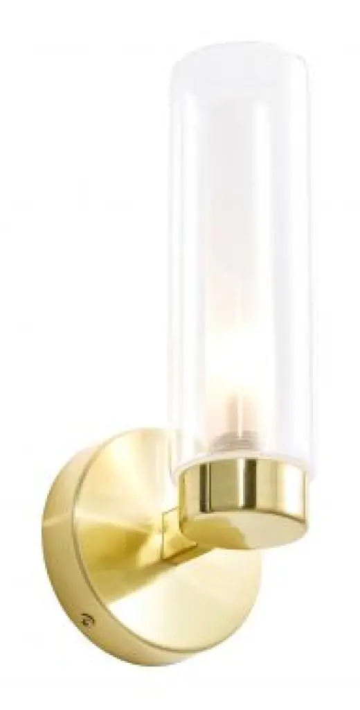 Sparti Satin Brass Wall Light IP44
