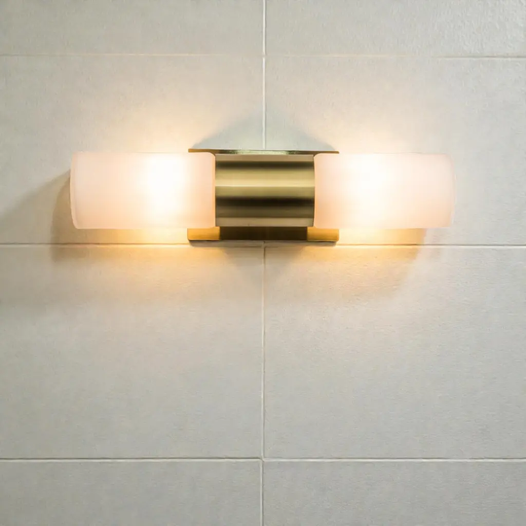 Talia 2 Light Satin Brass Wall Fitting