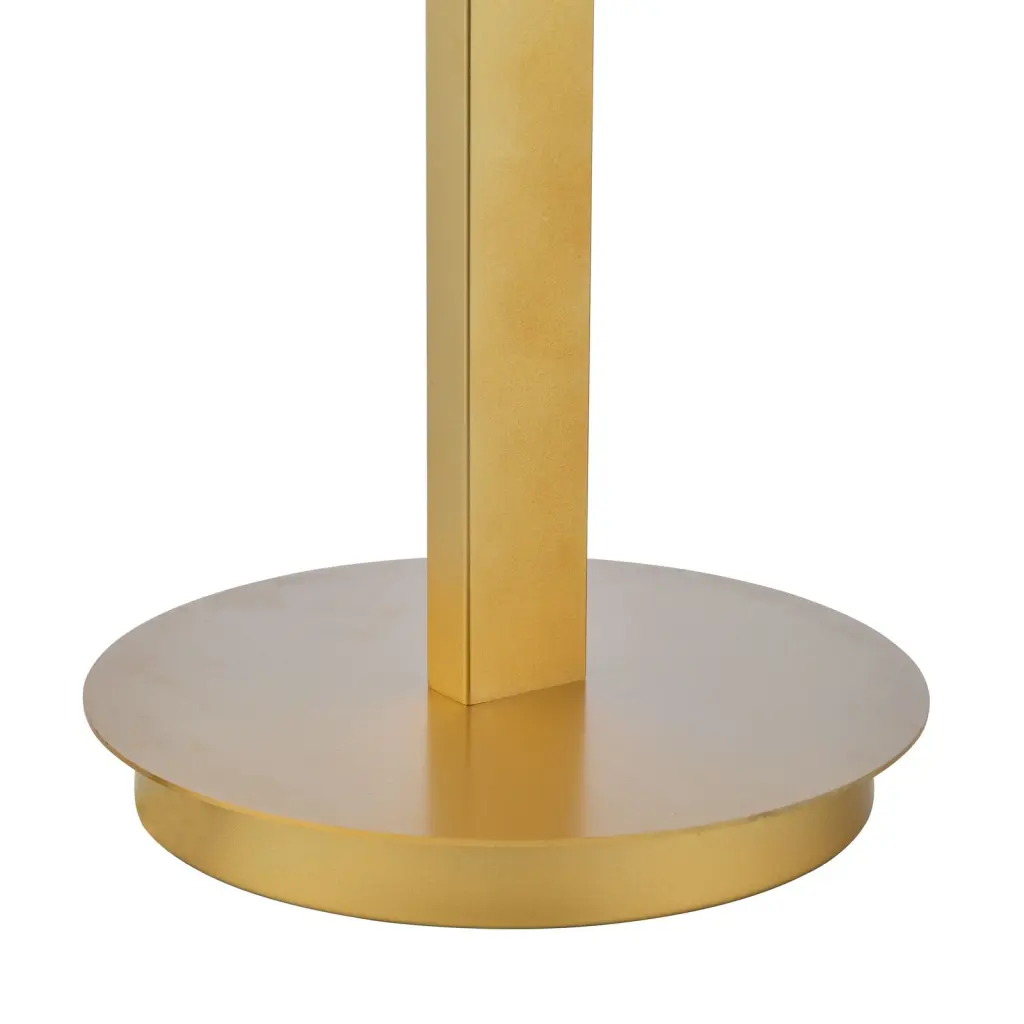 Tauri Gold & Opal Glass Table Lamp