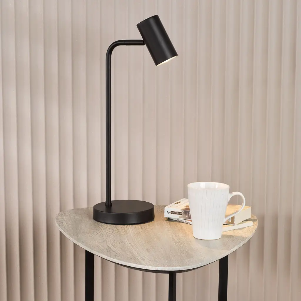 Thierry Matt Black Desk Lamp