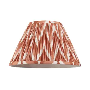 Zigzag 300mm Apricot Tapered Shade