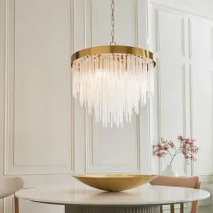 Anistoria 5 Light Brass Ceiling Pendant