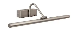 Rechargeable Brushed Steel Picture Light