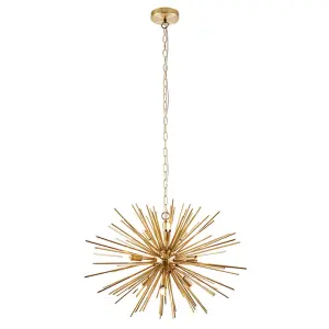 Orta 9 Light Pendant in Gold Orta 9 Light Pendant in Gold