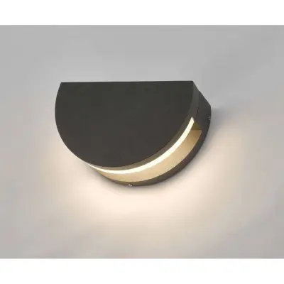 Adyson Wall Light Adjustable Circle Anthracite IP65 LED