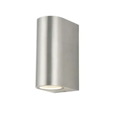 Antar Up and Down Wall Light in Stainless Steel