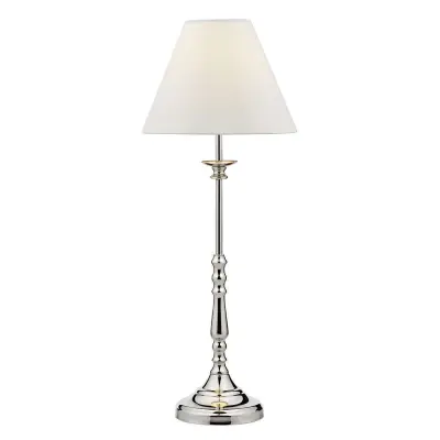 Blenheim Table Lamp Polished Nickel