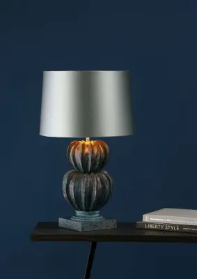 Botany Verdigris Table Lamp