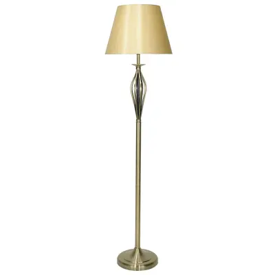 Bybliss Floor Lamp Antique Brass