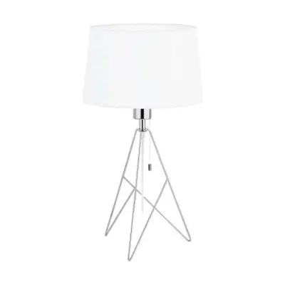 Camporale 1 Light Table Lamp Chrome