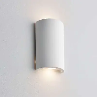 Crescent 2W Warm White Wall Fitting