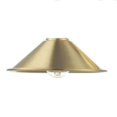 Dar Lighting ACC861 Metal Aged Brass Shade