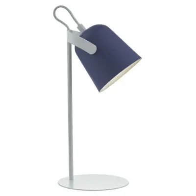 Effie Task Lamp Blue & White