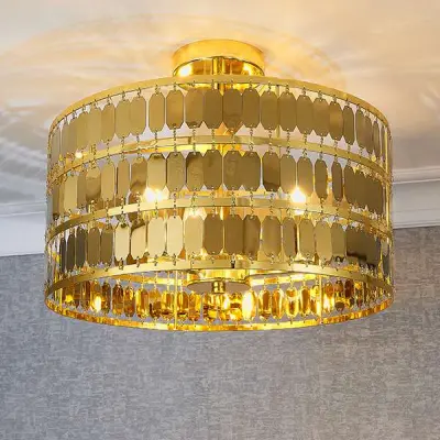 Eldora 3 Light Gold Pendant