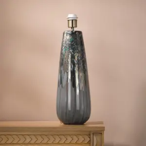 Erdis Blue Art Table Lamp Base Only