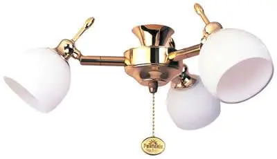 Florence Polished Brass 3-Light Kit