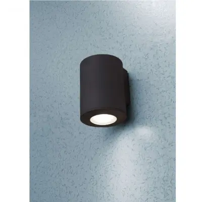 Franca 90 Black LED 3.5W Up/Down Wall Light