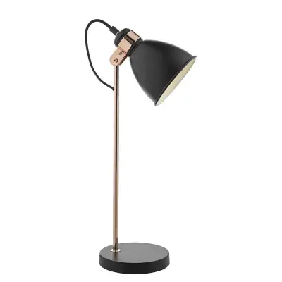 Frederick Table Lamp Black/ Copper