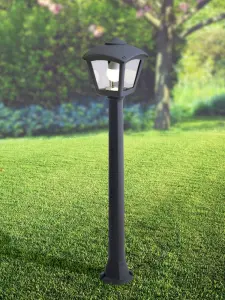 Giaffa Roby Post Light in Black