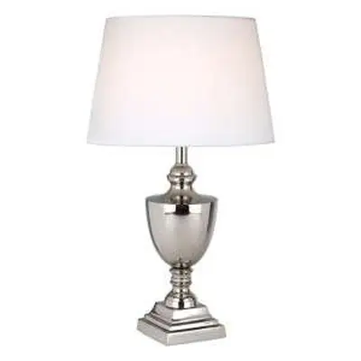 Gottlieb Table Lamp Polished Nickel Base Only