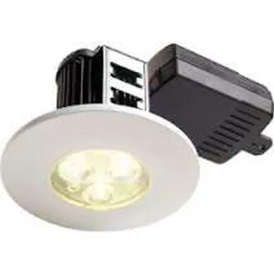 Halers 7.9W Natural White LED IP65 Fire Rated Downlight White
