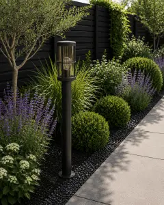 Harrington Anthracite 900mm Post Light