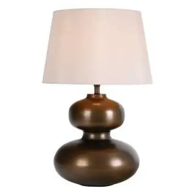Hiba Table Lamp Antique Brass Base Only